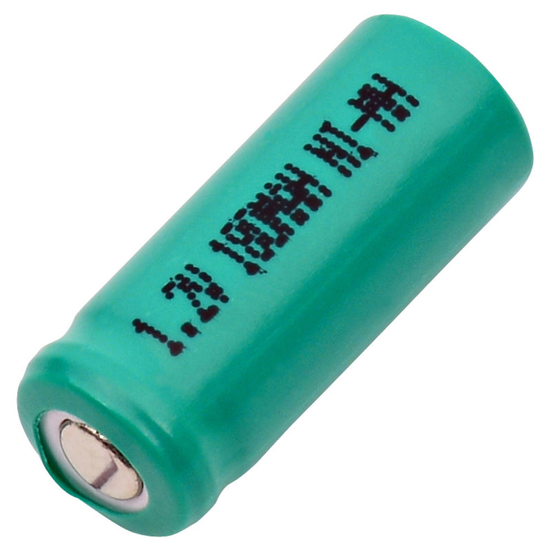 1/2 AAAA 180 mAh NiMH Flat Top Battery