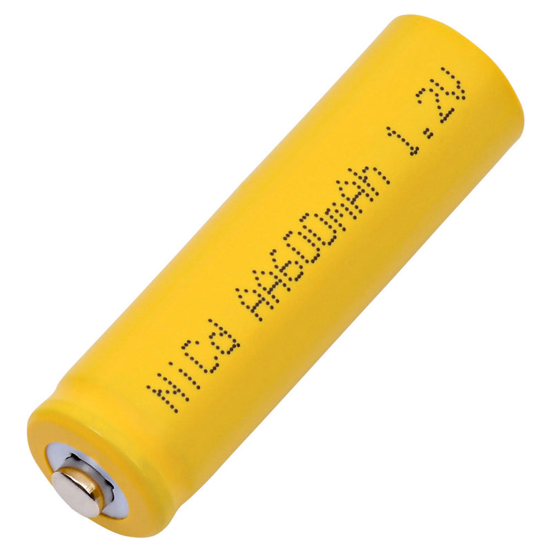 AA 600 mAh NiCd Consumer Top Battery