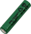 AAA 750 mAh NiMH Flat Top Battery