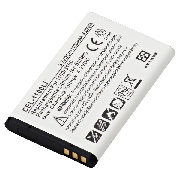 Replacement Cellular Phone/Smart Phone Battery For Nokia 1100 and more!