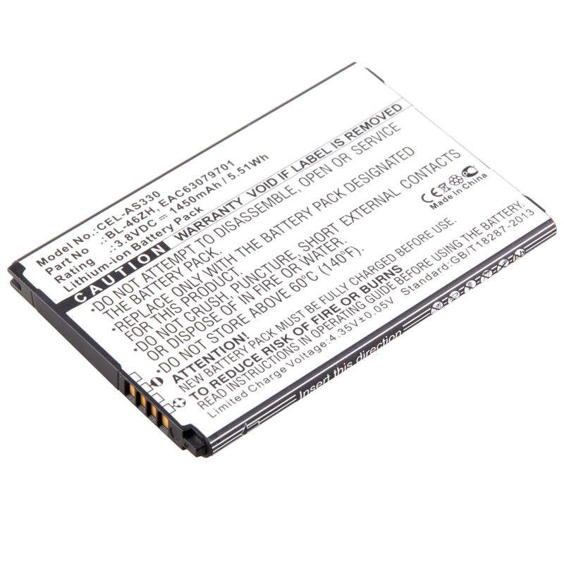 Replacement Cellular Phone/Smart Phone Battery For LG AS330 and more!