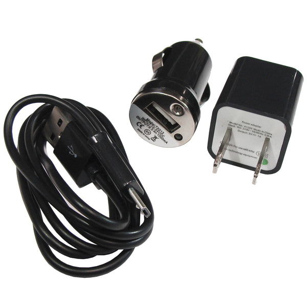 Black Ultralast 3 in 1 Charger for USB Micro and more!
