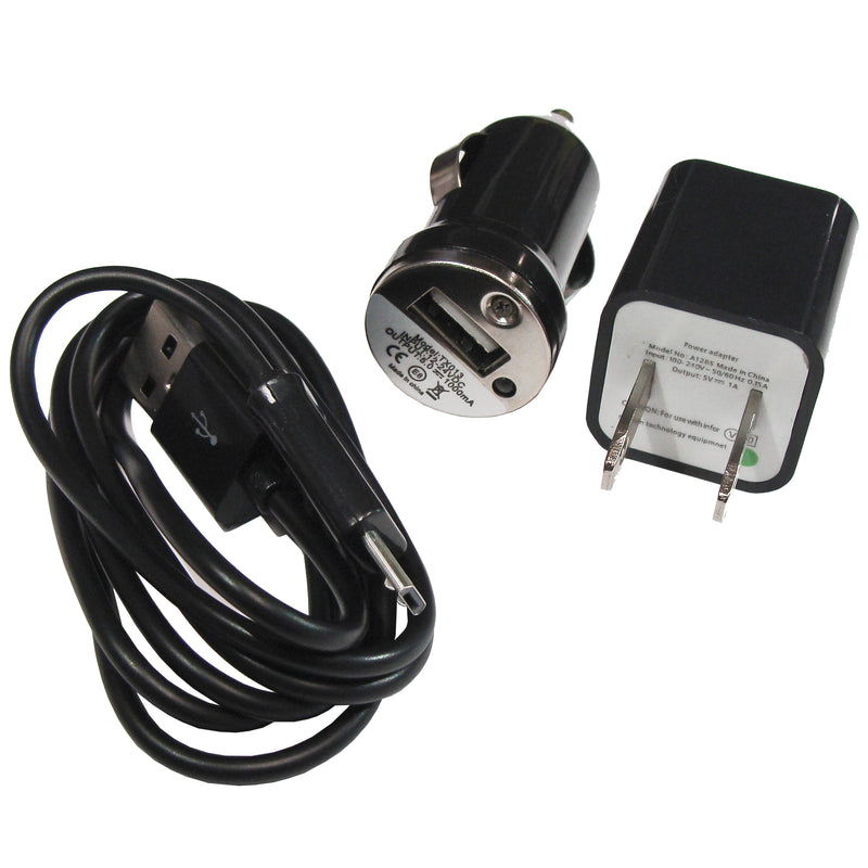 Black Ultralast 3 in 1 Charger for USB Micro and more!