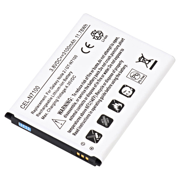 Replacement Cell Phone Battery For Samsung Galaxy Note 2 and more!