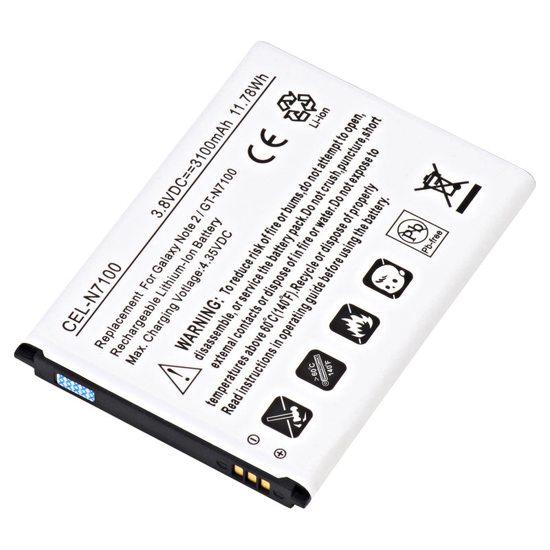 Replacement Cell Phone Battery For Samsung Galaxy Note 2 and more!