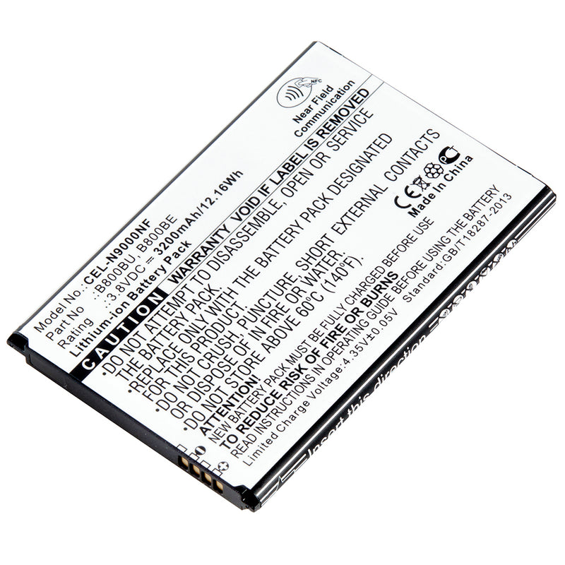 Replacement Cell Phone Battery For Samsung Galaxy Note 3 and more!