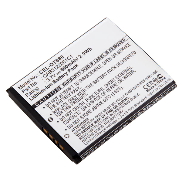 Replacement Cell Phone Battery For Alcatel A-392 and more!