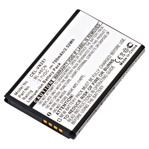 Replacement Cell Phone Battery For LG Cosmos 2 and more!