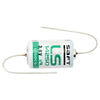 Saft LS14250 3.6V 1/2 AA Lithium Battery With Axial Leads