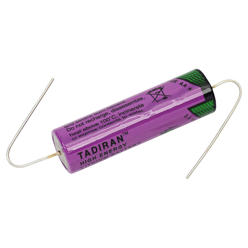 Tadiran TL-5104/P 3.6V 2100 mAh Lithium Battery With Axial Leads