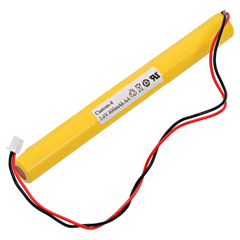 Replacement Emergency Lighting Battery For At-Lite 24-4009 and more!