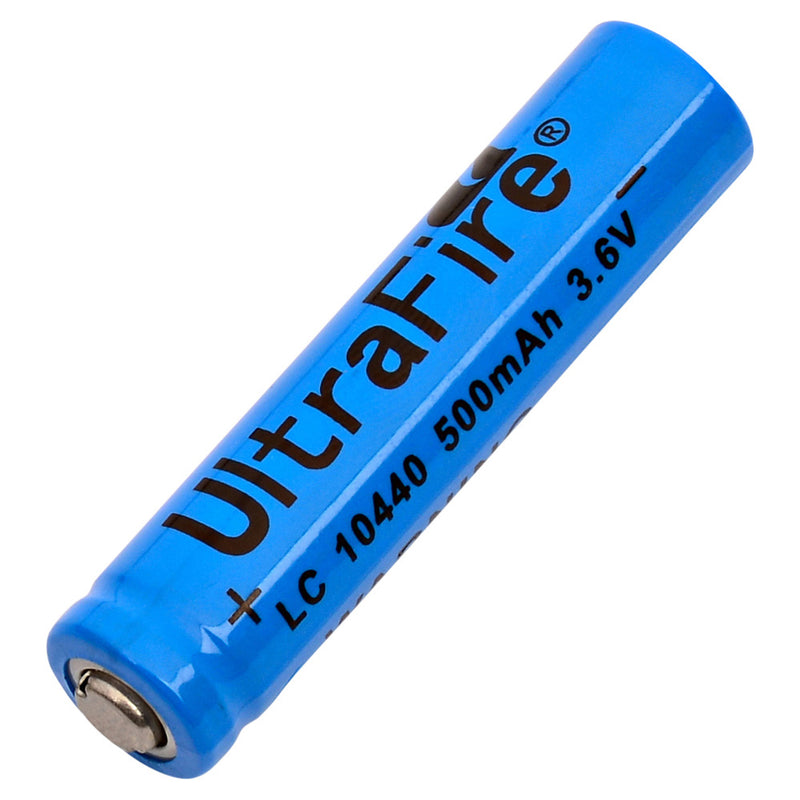 Replacement UltraFire 10440 500 mAh Flashlight Battery
