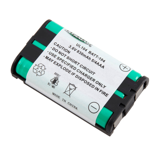 Replacement Cordless Phone Battery For Panasonic KX-TG2302B and more!