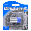 Ultralast CR123A 3V Lithium Battery