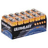 Ultralast 9 Volt 12 Pack Alkaline Batteries