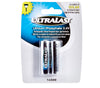 2 Pack of Ultralast LiFePO4 14500 Size Rechargeable Battery