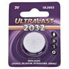 Ultralast CR2032 Lithium Coin Cell Battery