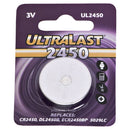 Ultralast CR2450 Lithium Coin Cell Battery