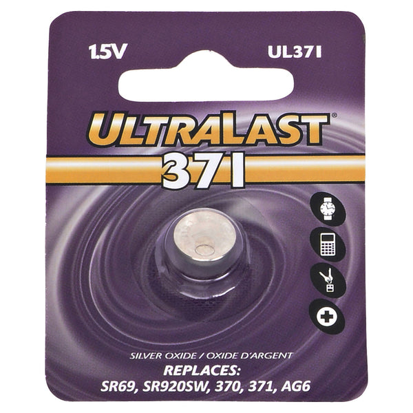 Ultralast 371 Size Watch Battery