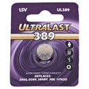 Ultralast 389 Size Watch Battery
