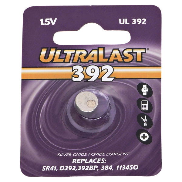 Ultralast 392 Size Watch Battery