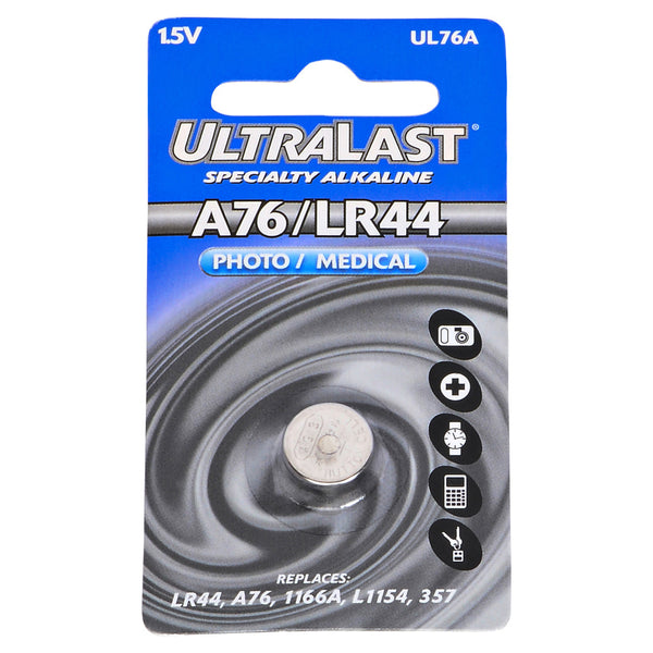 LR44 Alkaline Button Cell Battery