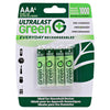 Ultralast 4 Pack AAA NiMh Everyday Rechargeable Batteries