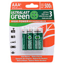 Ultralast 4 Pack AAA High-Power Rechargeable Batteries