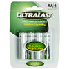 4 Pack of Ultralast AA NiCd Batteries for Solar Lights