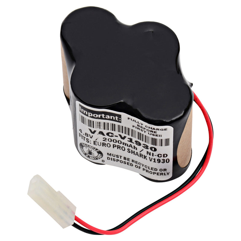 Replacement Vacuum Battery For Euro-Pro Shark V1930 and more!