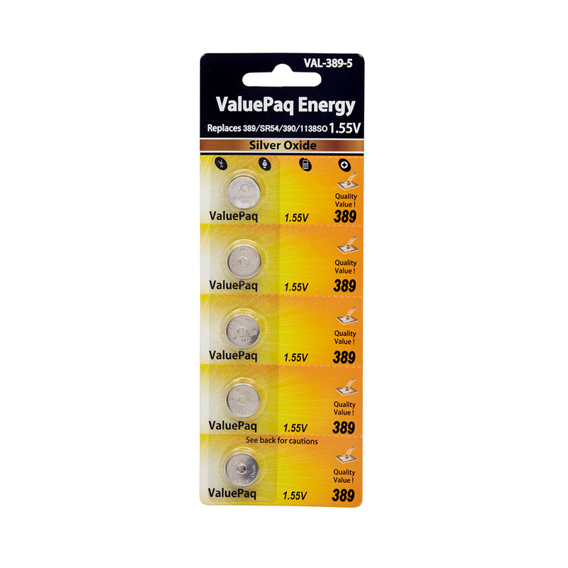 ValuePaq 389 Silver Card of 5