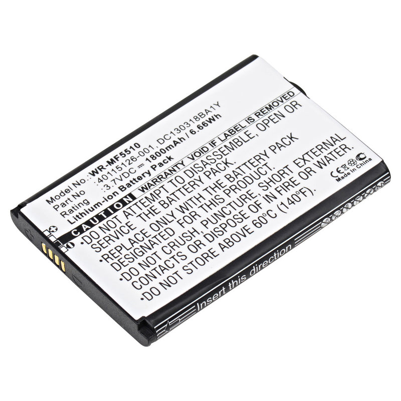 Replacement Wireless Router Battery For Novatel Wireless MIFI 5510L and more!
