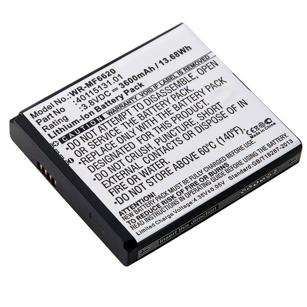 Replacement Wireless Router Battery Novatel Wireless Jetpack MiFi 6620L & more!
