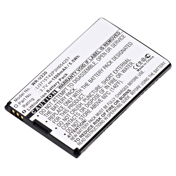 Replacement Wireless Router Battery For ZTE A6 and more!
